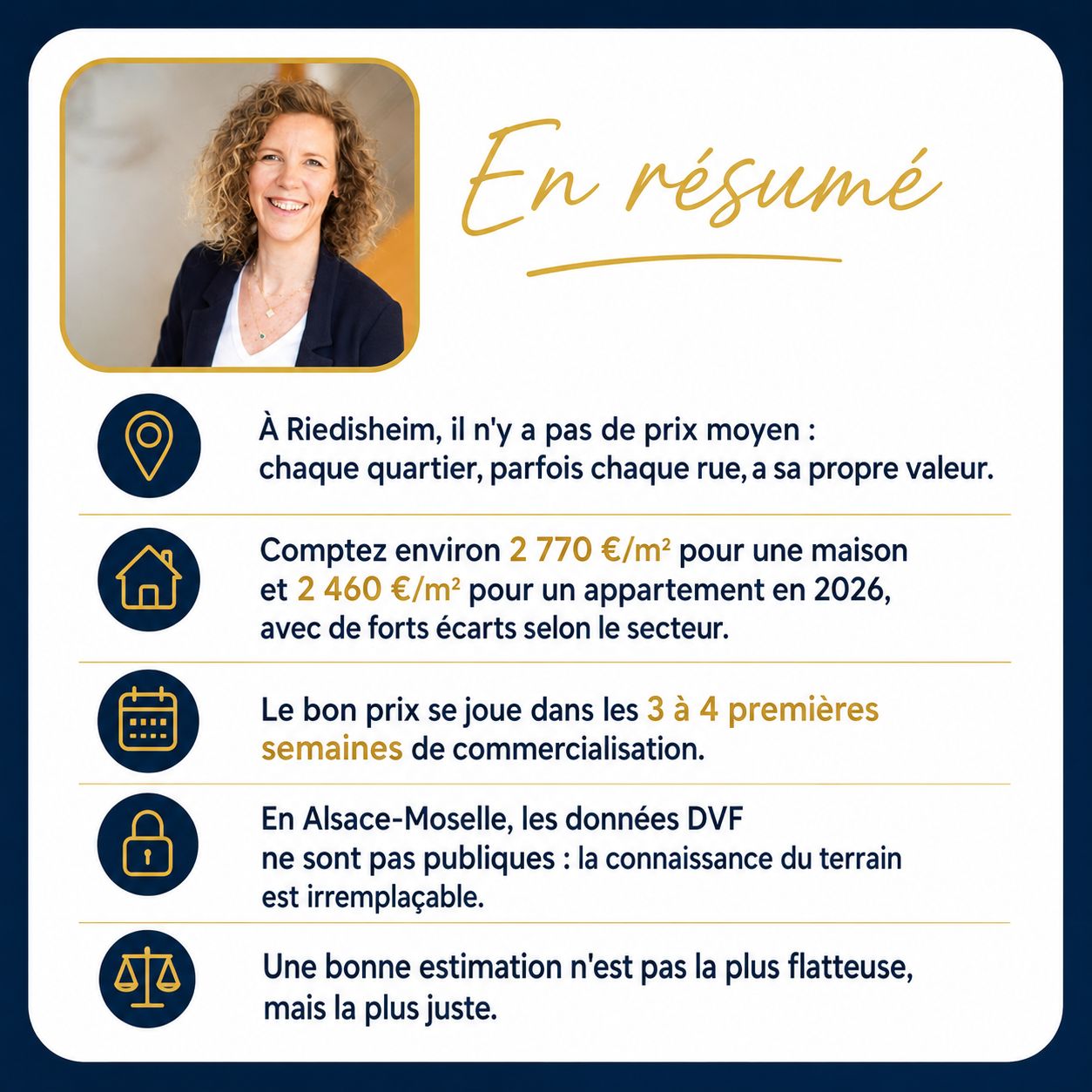Infographie – Estimation immobilière à Riedisheim en 2026